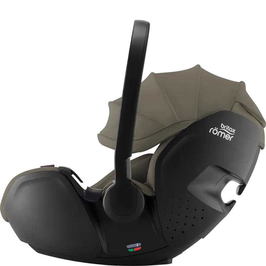 Scaun auto tip scoică pentru copii Britax Römer, reclinabil, 0-15 luni, 40-85 cm, 0-13 kg, BABY-SAFE PRO, urban olive