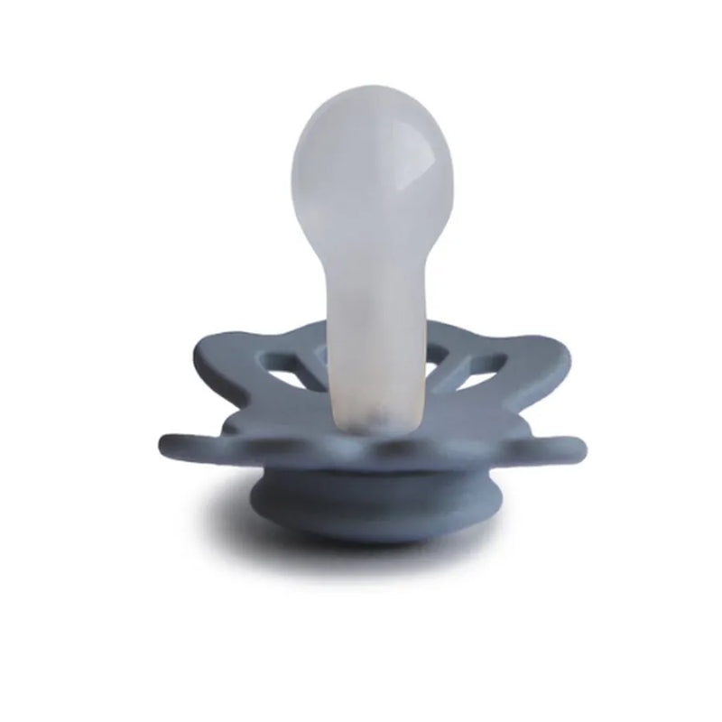Suzetă simetrică din silicon Lucky, great gray
