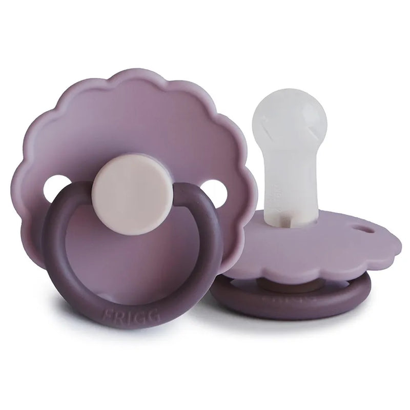 Suzetă din silicon Daisy, lavender haze
