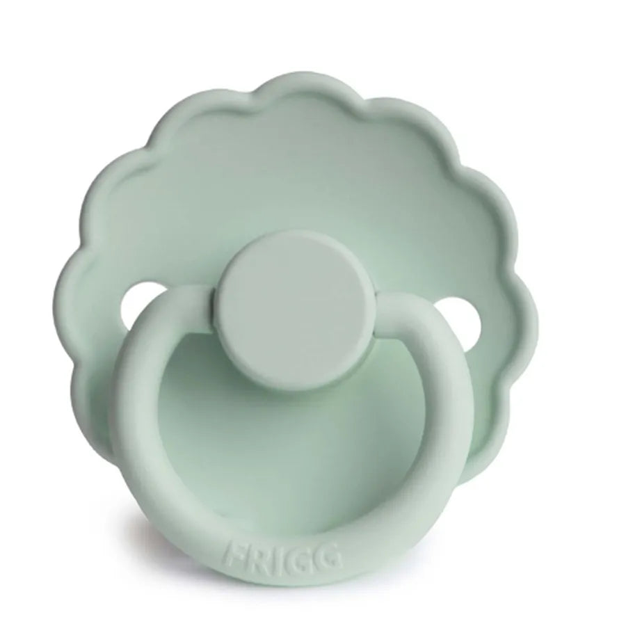 Suzetă din silicon Daisy, seafoam
