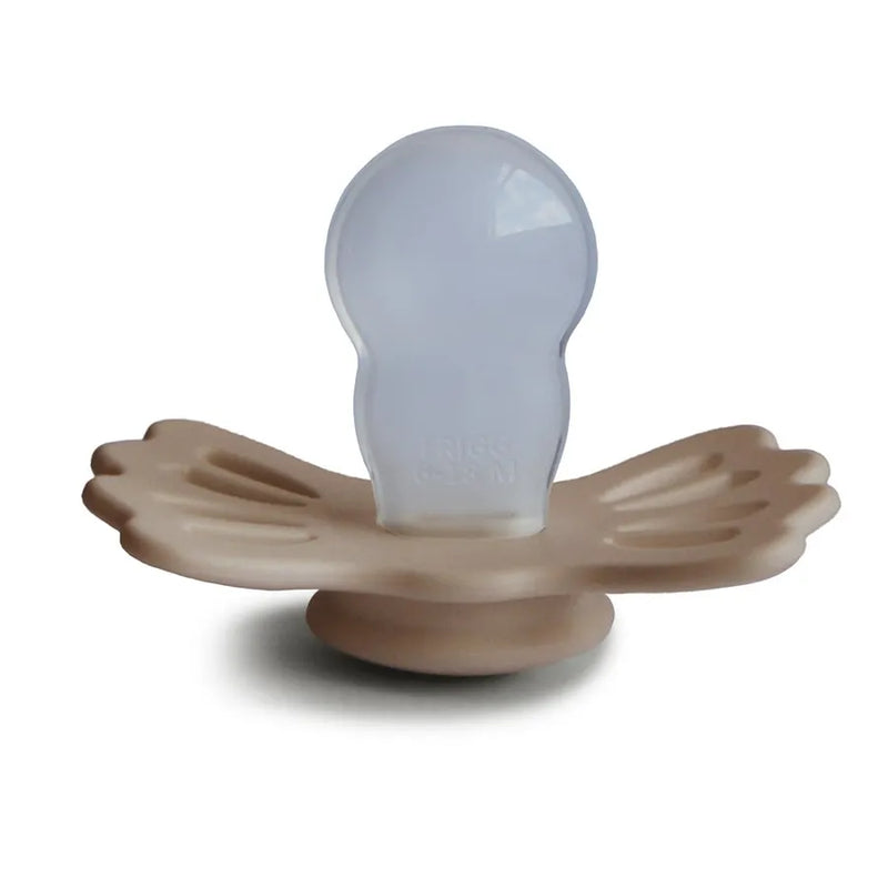 Suzetă simetrică din silicon Lucky, silky satin