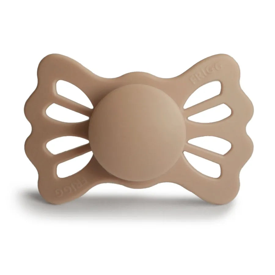 Suzetă simetrică din silicon Lucky, silky satin
