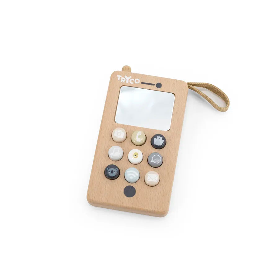 Jucărie din lemn, Telefon